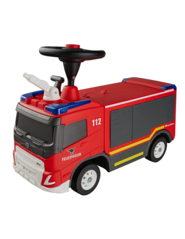 BIG Samochód Straż Pożarna VOLVO Jeździk