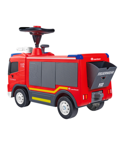 BIG Samochód Straż Pożarna VOLVO Jeździk