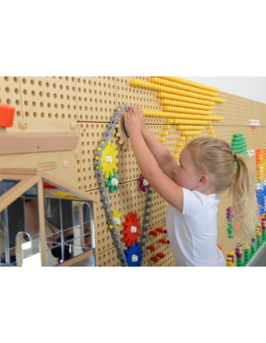 MASTERKIDZ Zestaw Akcesoriów Mix Kołeczki Śrubki Narzędzia 352 el.