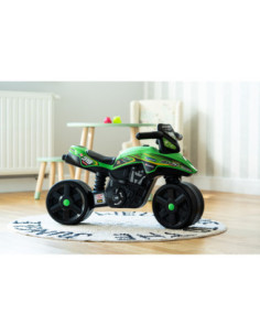 FALK Jeździk Racing Zielony Motorek Szerokie Koła od 1 roku 2