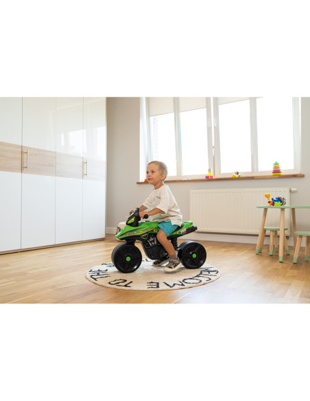 FALK Jeździk Racing Zielony Motorek Szerokie Koła od 1 roku