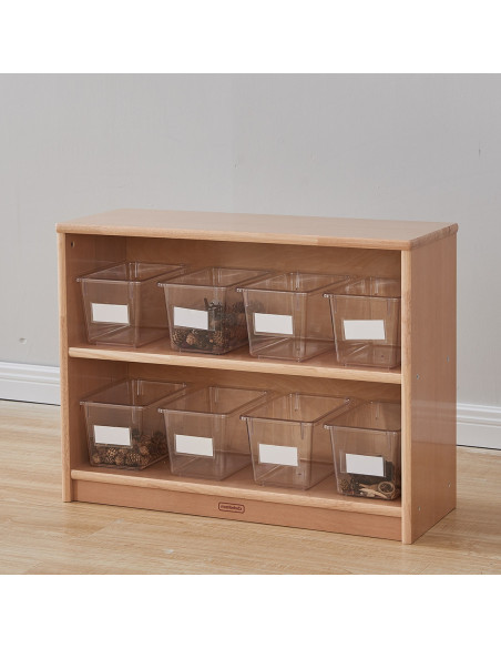 MASTERKIDZ Akrylowe Pojemniki Na Elementy Do Tablicy STEM 6 Sztuk