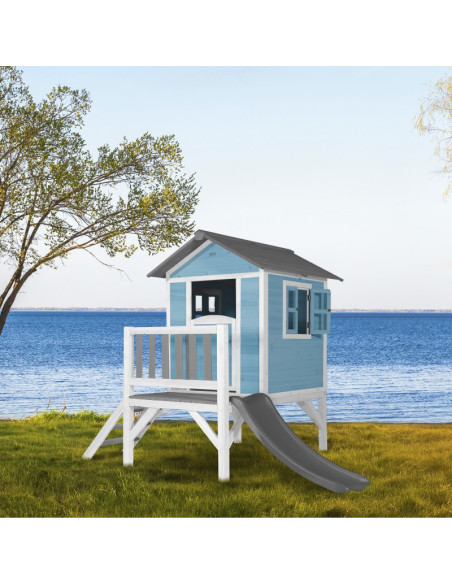 AXI Domek na Palach ze Zjeżdżalnia 118 cm