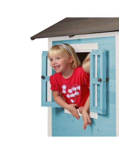 AXI Domek na Palach ze Zjeżdżalnia 118 cm