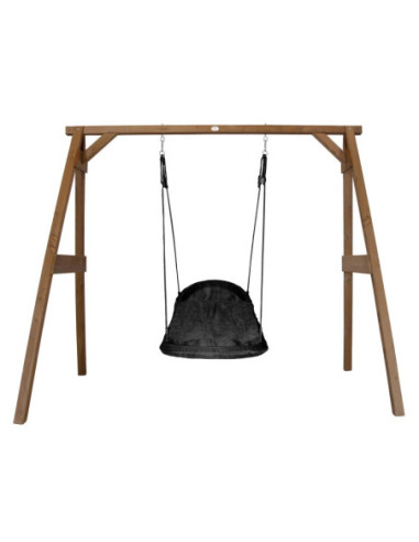 AXI Huśtawka Drewniana Roxy Nest Brązowa