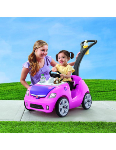 STEP2 Whister Ride II Buggy Samochód Jeżdzik Różowy
