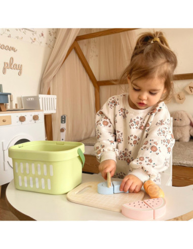 TOOKY TOY Drewniany Zestaw Żywność Warzywa Owoce