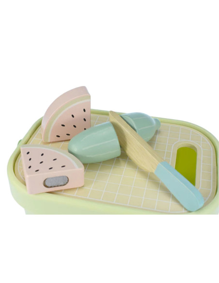 TOOKY TOY Drewniany Zestaw Żywność Warzywa Owoce