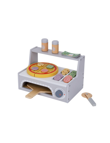 TOOKY TOY Pizzeria Drewniany Piec do Pizzy Akcesoria