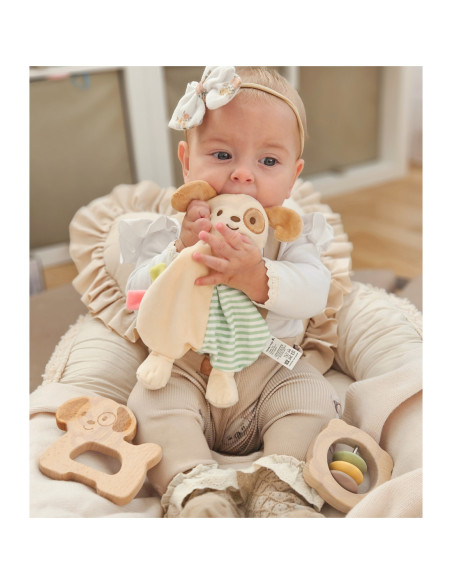 TOOKY TOY Zestaw Upominkowy Szczeniaczek Grzechotka