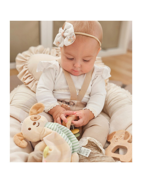 TOOKY TOY Zestaw Upominkowy Szczeniaczek Grzechotka