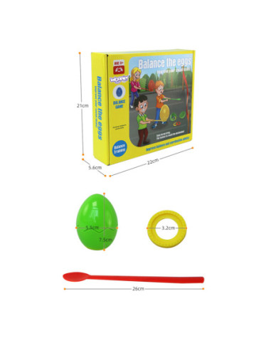 WOOPIE Gra Zręcznościowa Balansujące Jajka