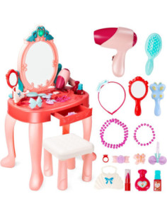 WOOPIE Interactive Dressing Table with Mirror and Accessories