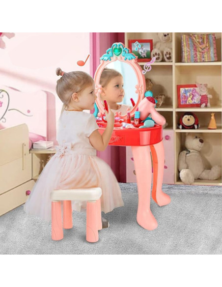 WOOPIE Interaktywna Toaletka z Lustrem i Akcesoriami