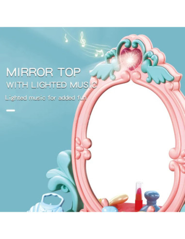 WOOPIE Interaktywna Toaletka z Lustrem i Akcesoriami