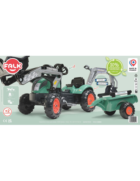 FALK Farm Lander Koparko - Ładowarka Traktor 2-5 lat