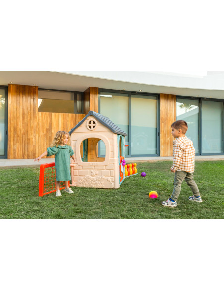 FEBER Dom Aktywności Casual Wielofunkcyjny 6 w 1 z Dołączonymi Grami