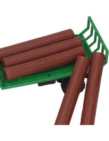 WOOPIE Traktor z Przyczepą na Pilota Sterowany RC - Skala 1:24