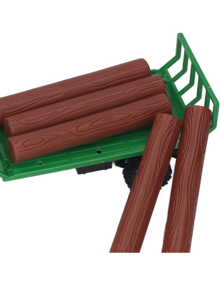 WOOPIE Traktor z Przyczepą na Pilota Sterowany RC - Skala 1:24