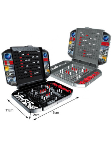 WOOPIE Gra Planszowa Statki MEGA BITWA MORSKA 4+