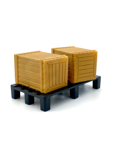 WOOPIE Zdalnie Sterowany Wózek Widłowy 2w1 Dźwig RC - Skala 1:24