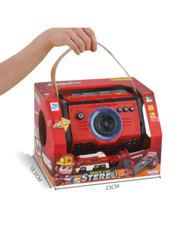 WOOPIE Tor Zjazdowy Surfurious 4 Kolorowe Autka