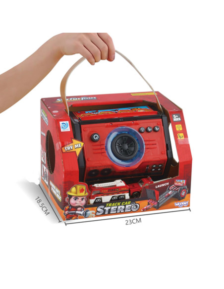 WOOPIE Tor Zjazdowy Surfurious 4 Kolorowe Autka