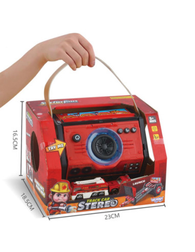 WOOPIE Tor Zjazdowy Surfurious 4 Kolorowe Autka