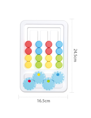 WOOPIE Gra Logiczna Cztery Kolory Labirynt