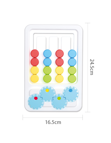 WOOPIE Gra Logiczna Cztery Kolory Labirynt