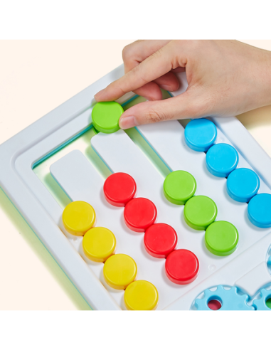 WOOPIE Gra Logiczna Cztery Kolory Labirynt