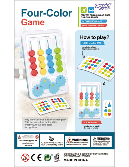 WOOPIE Gra Logiczna Cztery Kolory Labirynt