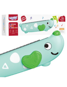 WOOPIE Colorful Harmonica for Children Dog