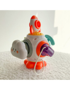 WOOPIE BABY Piłka Kosmiczna Rakieta 6w1 Montessori 2