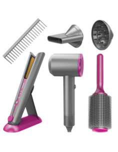 WOOPIE Little Hairdresser's Set Hair Dryer Straightener Accessories