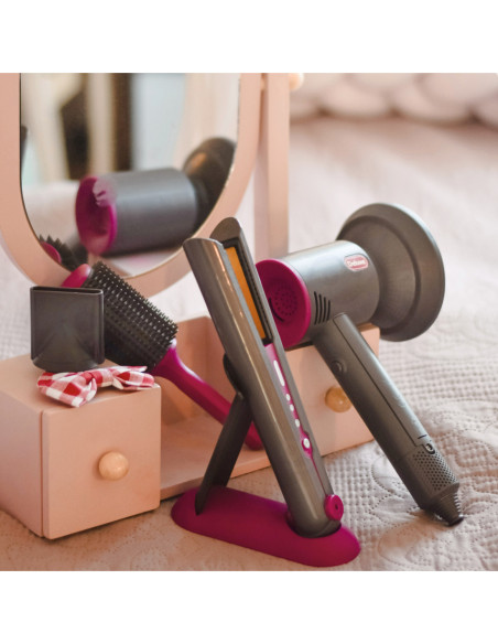 WOOPIE Zestaw Małego Fryzjera Suszarka Prostownica Akcesoria