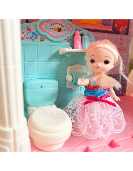 WOOPIE Domek dla Lalek CASTLE VILLA XXL