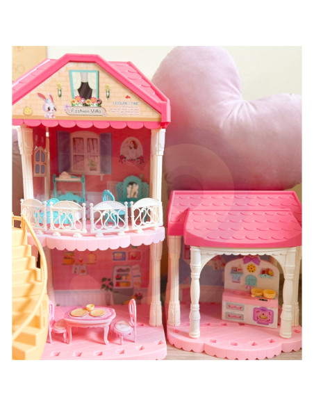 WOOPIE Domek dla Lalek CASTLE VILLA XXL