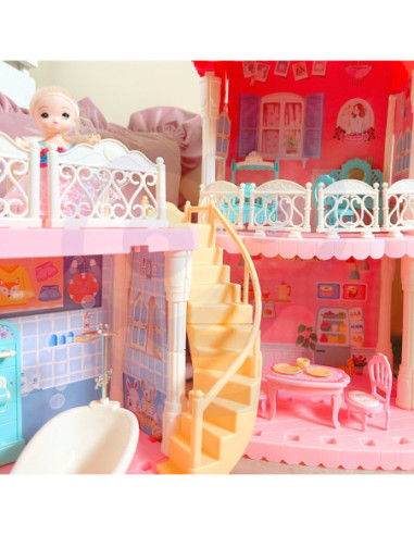 WOOPIE Domek dla Lalek CASTLE VILLA XXL