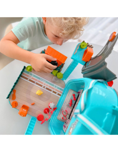 WOOPIE Domek dla Lalek 3w1 Zestaw do Pielęgnacji Pieska w Plecaku