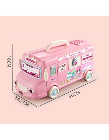 WOOPIE Kamper 2w1 Domek XXL Zestaw dla Lalek