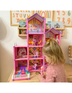 WOOPIE Mega Villa Dollhouse LOVELY HOUSE 194 pcs. 2