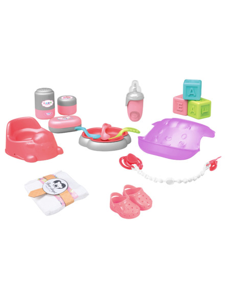 WOOPIE ROYAL Zestaw Opiekunka Lalka Bobas z Akcesoriami 19 el.