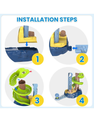 WOOPIE Zestaw Mini SNAKE GOLF