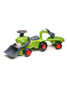 FALK Claas Ride-on Tractor with Trailer, Loader and Bucket