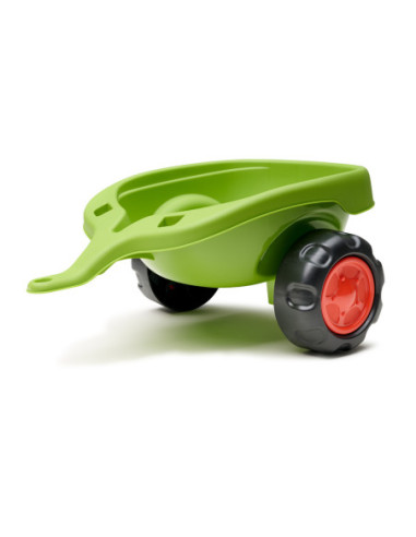 FALK Traktorek Claas Jeździk z Przyczepką Ładowarką i Łyżką