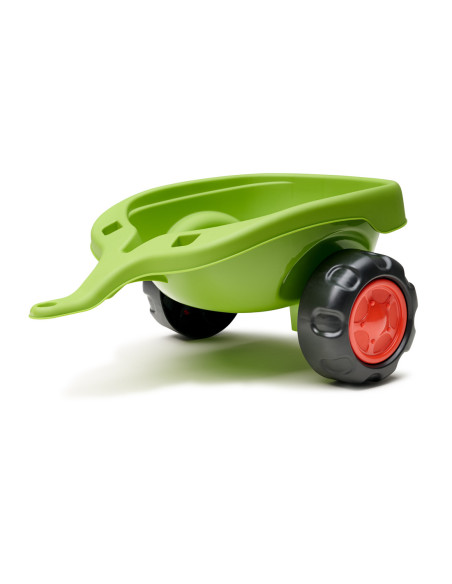 FALK Traktorek Claas Jeździk z Przyczepką Ładowarką i Łyżką