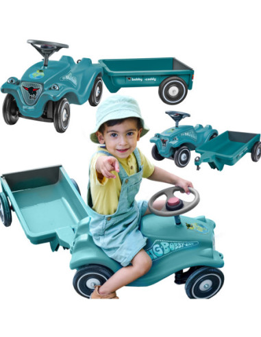 BIG Jeździk Bobby Car Classic Eco 2.0 z Przyczepą