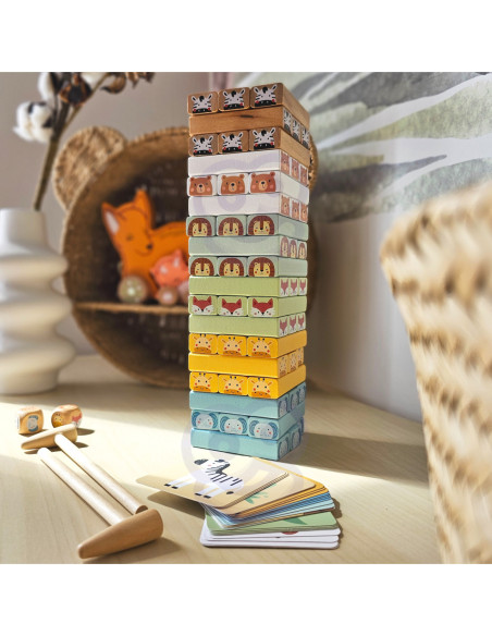 TOOKY TOY Gra Zręcznościowa Zwierzęta 82 el.