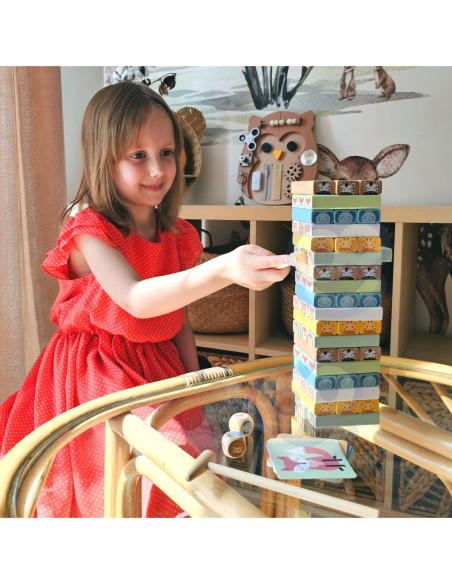 TOOKY TOY Gra Zręcznościowa Zwierzęta 82 el.